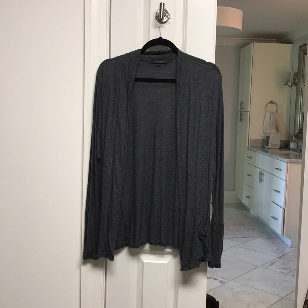 Gray Cardigan
